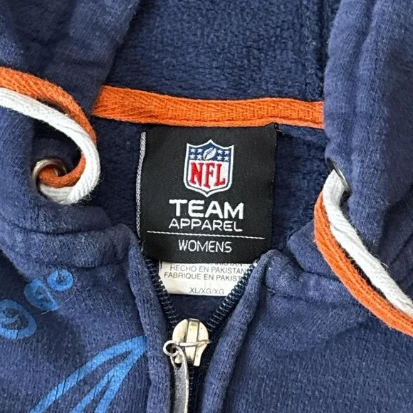 Women's Denver Broncos NFL Team Hoodie Sweatshirt XL Football Fan Gear - Picture 4 of 7
